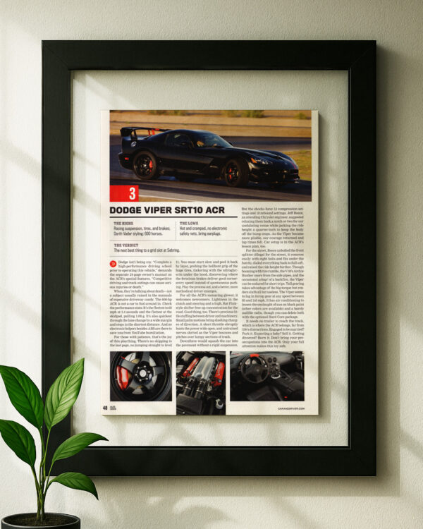 Dodge Viper SRT10 ACR