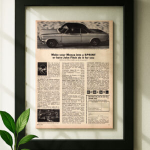 Chevrolet Corvair X John Fitch