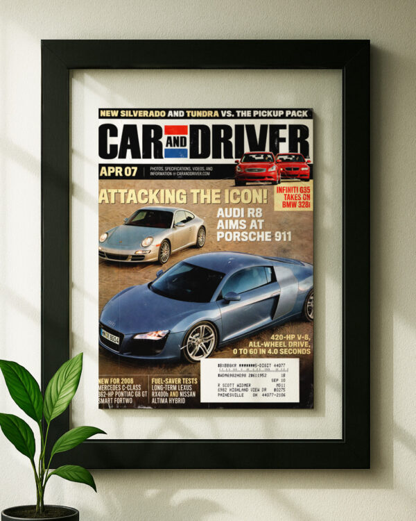 Audi R8 X Porsche 911