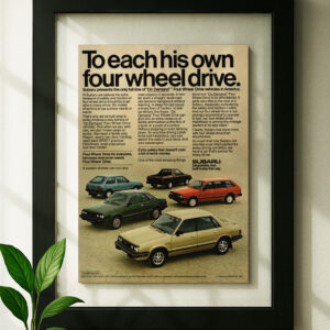 1984 Subaru Full Model Line