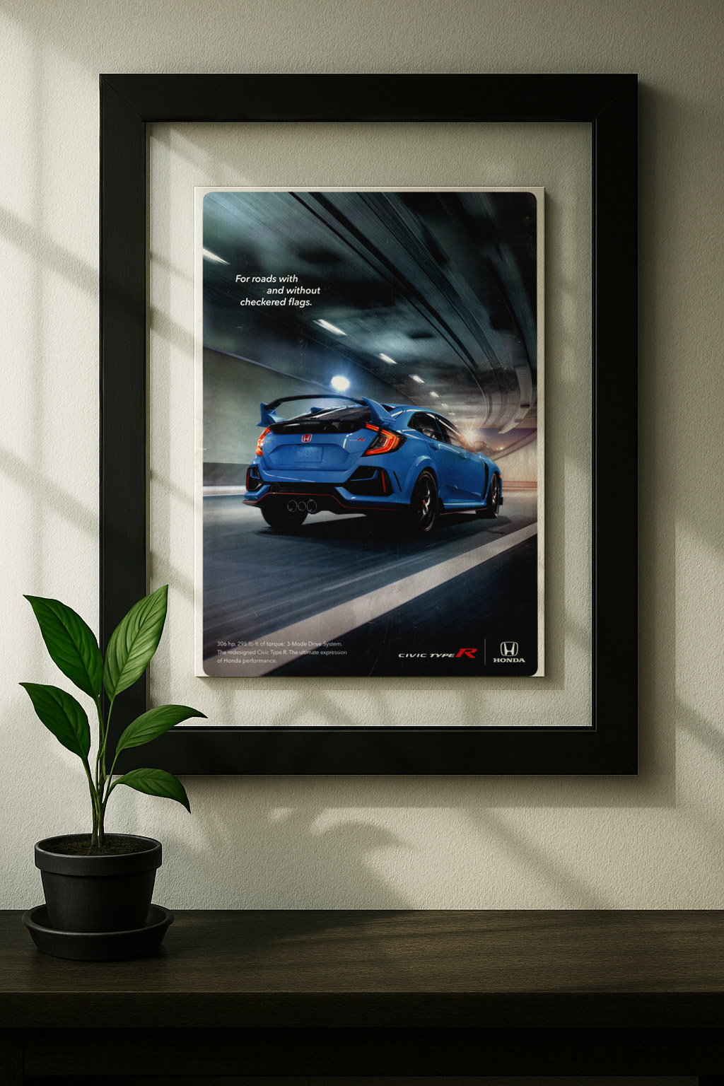 Red Type R Ad Honda Civic Type R